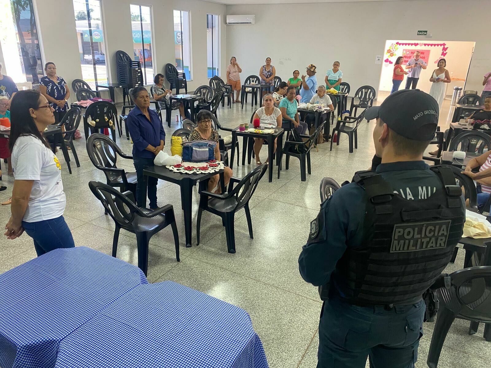 Imagem de compartilhamento para o artigo PM realiza Dia D da Operação Virtude, com ações de cuidado e conscientização a idosos em Alcinópolis e região norte da MS Todo dia